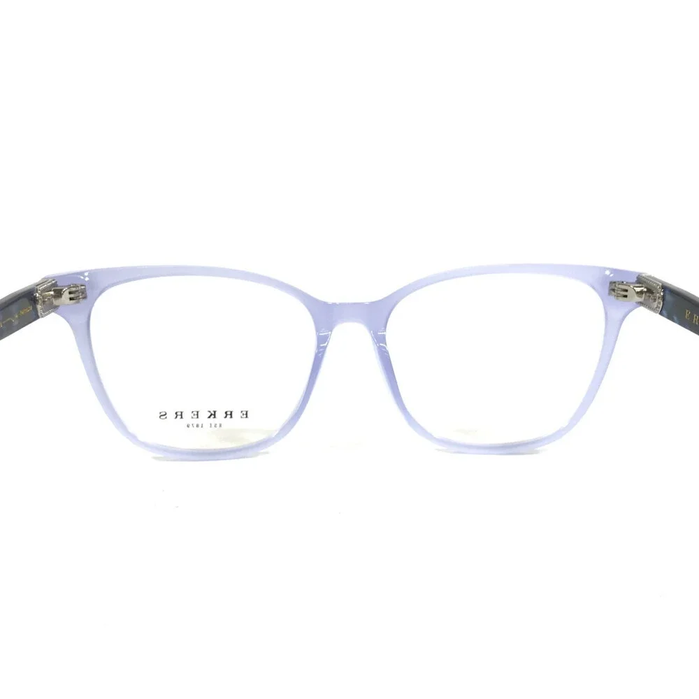 Erkers Eyeglasses Frames CHAIN OF ROCKS Wednesday Matte Blue 54-18-146